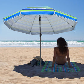 Colossx versatile outdoor umbrella suitable for beach, patio, and garden.