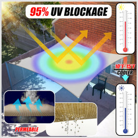 ColourTree uv-stabilized fabric close-up shows long lasting sun protection