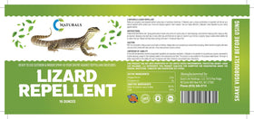 Colton's Naturals kitchen and garage use for lizard-free high-traffic areas