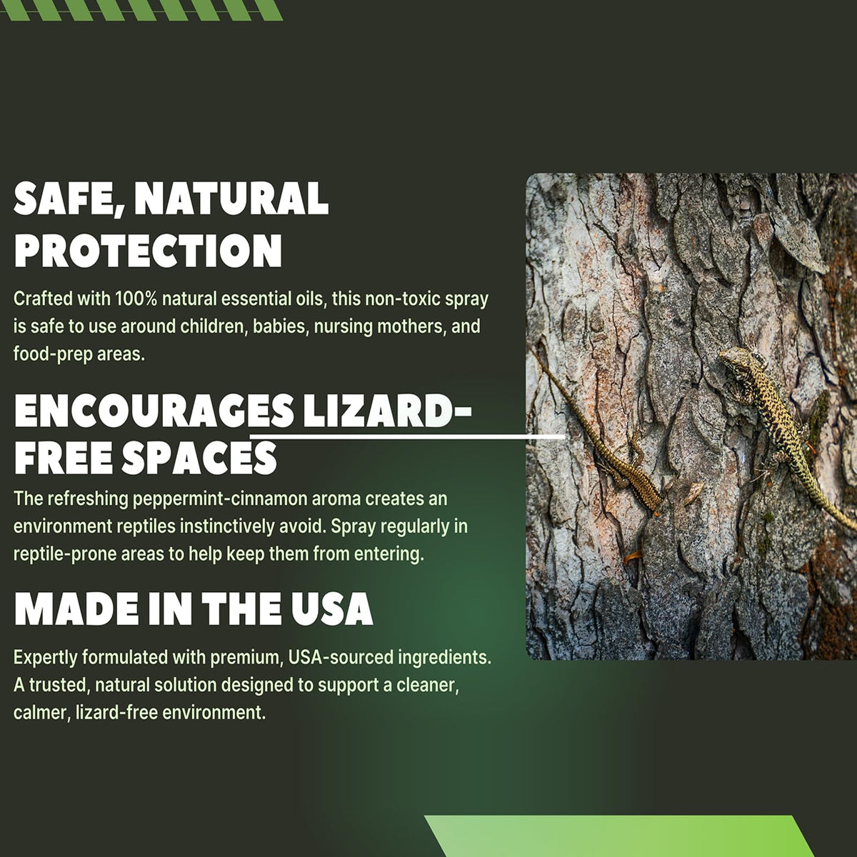 Colton's Naturals lizard spray for indoor and outdoor use with fresh aroma