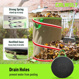 Colwelt leaf scoop included for efficient leaf collection.