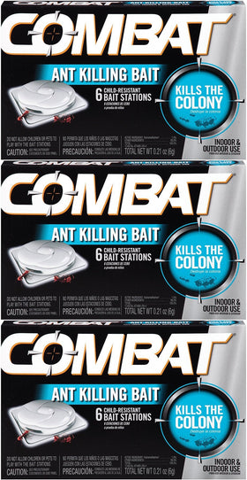 Combat Ant Killing Bait Stations 18-pack for effective home ant control