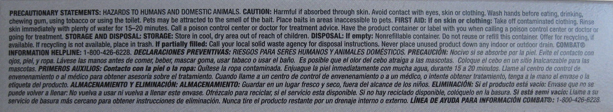 Combat Source Kill 5 in use demonstrates long-lasting roach-at-source action with 12 stations