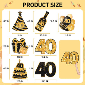 ComboJoy 40th banner accents create elegant wall decor.