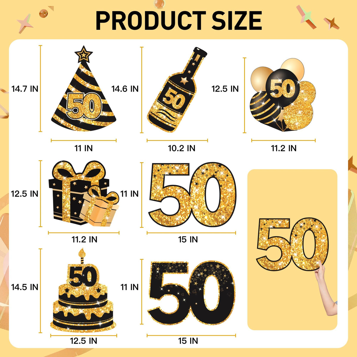 ComboJoy easy-setup signs with stakes and tape save time.