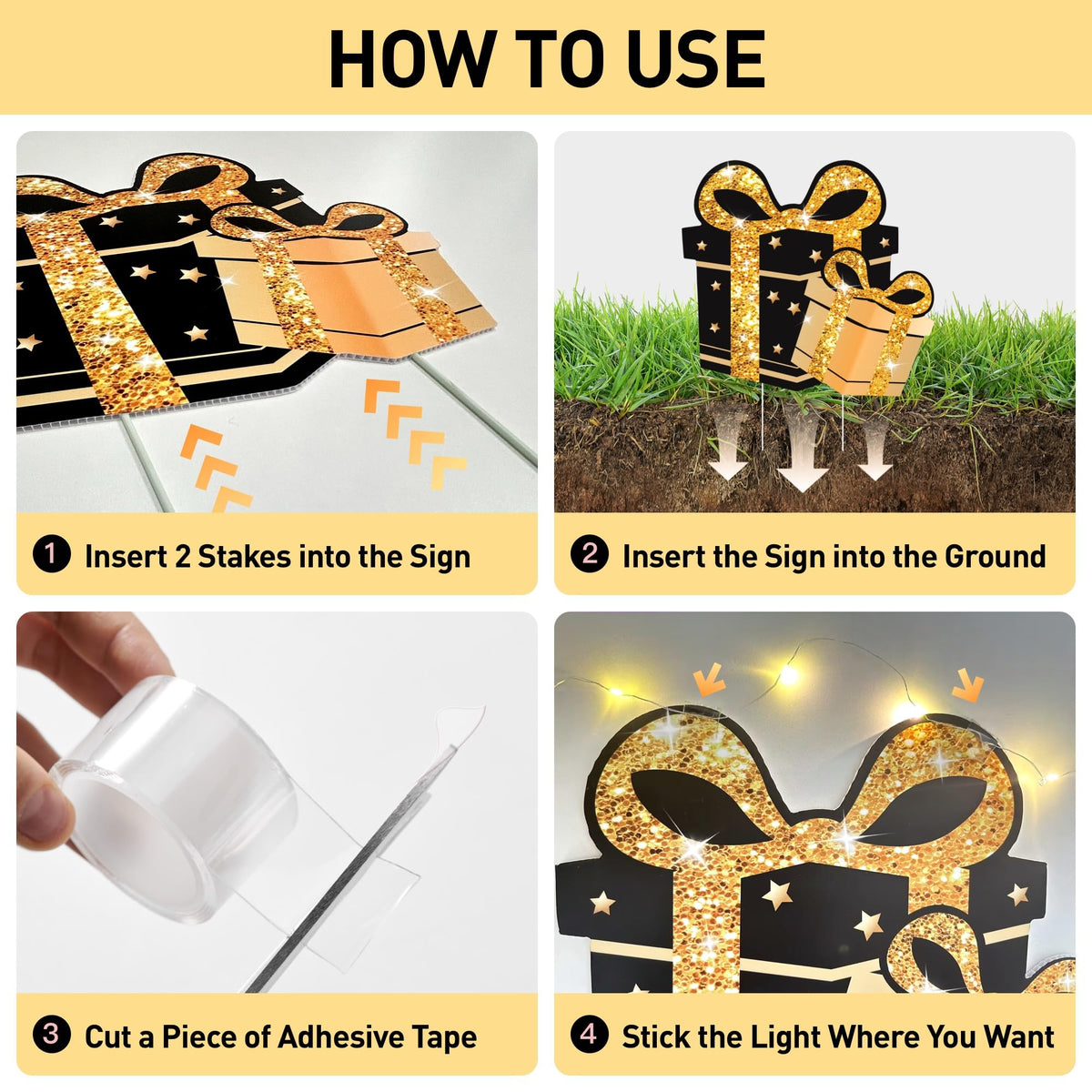 ComboJoy outdoor-indoor decor kit enhances photos and setup.
