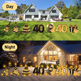 ComboJoy stakes secure yard signs for sturdy outdoor display.
