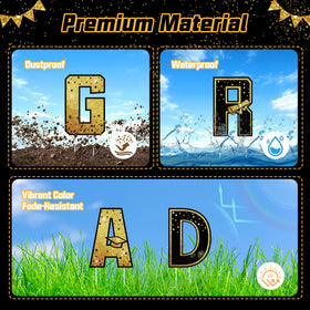 ComboJoy weatherproof yard signs resist fading and weather.