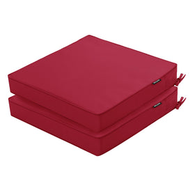 Comcaver outdoor chair cushions 19x19 on patio for comfortable seating.