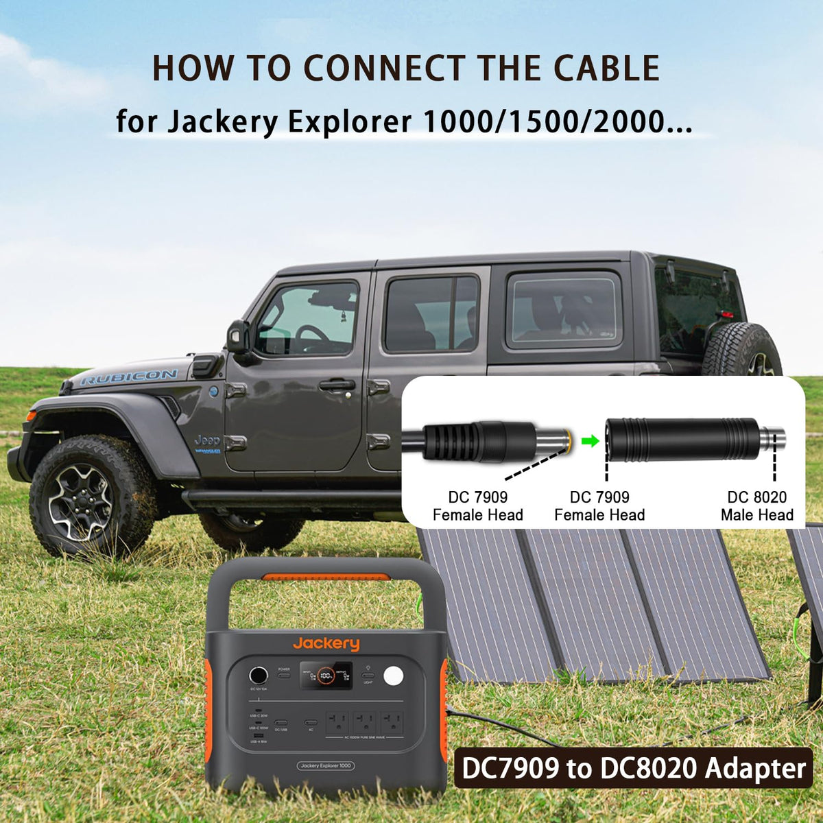 COMeap plug-and-play setup on portable power station