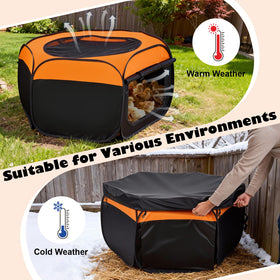 ComfyKit brooder with perches gives chicks a safe roosting option