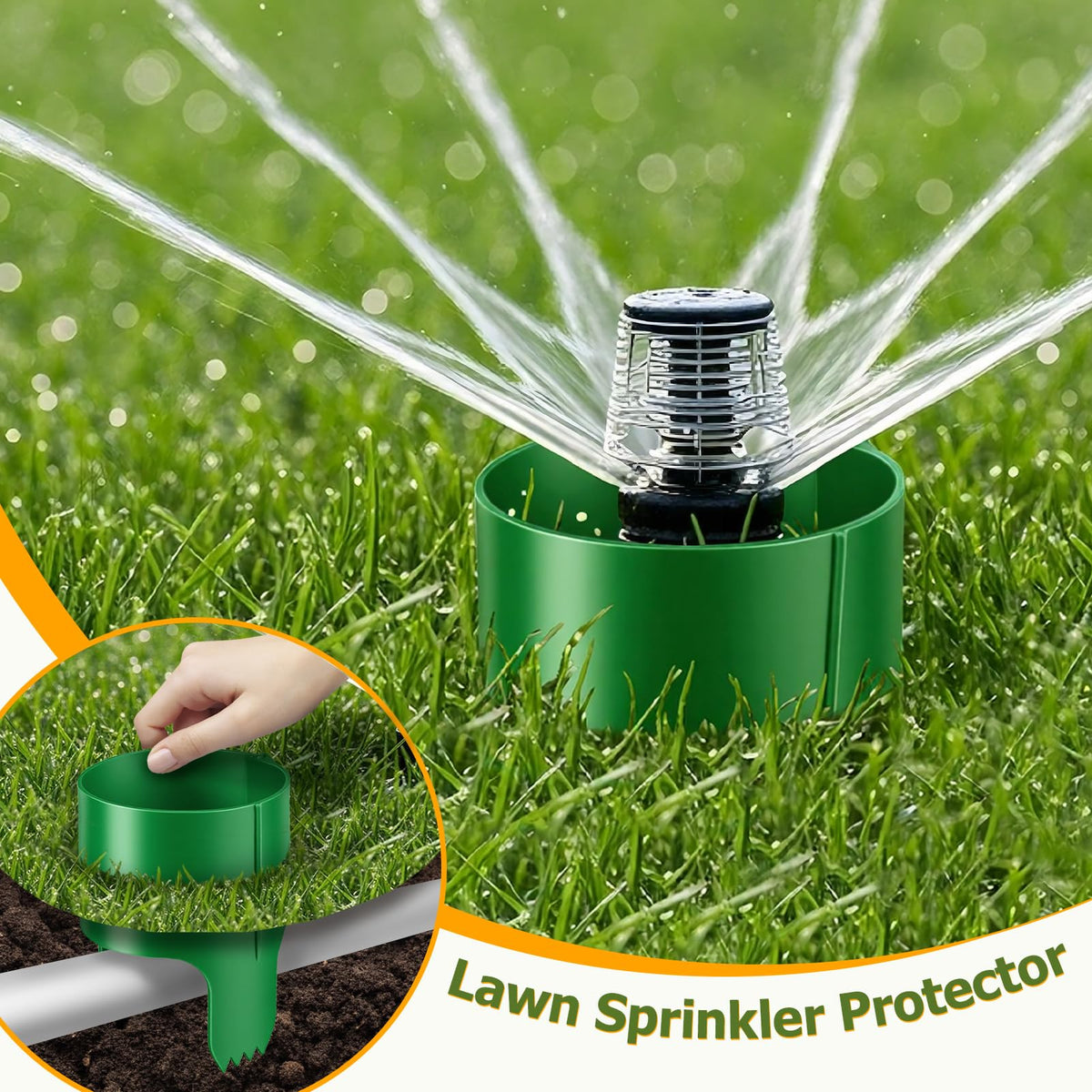 ComfyKit green PP material highlights durable outdoor protection for lawns.