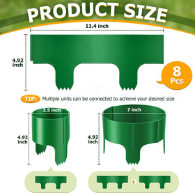 ComfyKit lawn light protector ring providing dual-use garden protection.