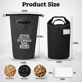 ComfyKit waterproof 500D PVC material shields pellets from rain and dust.
