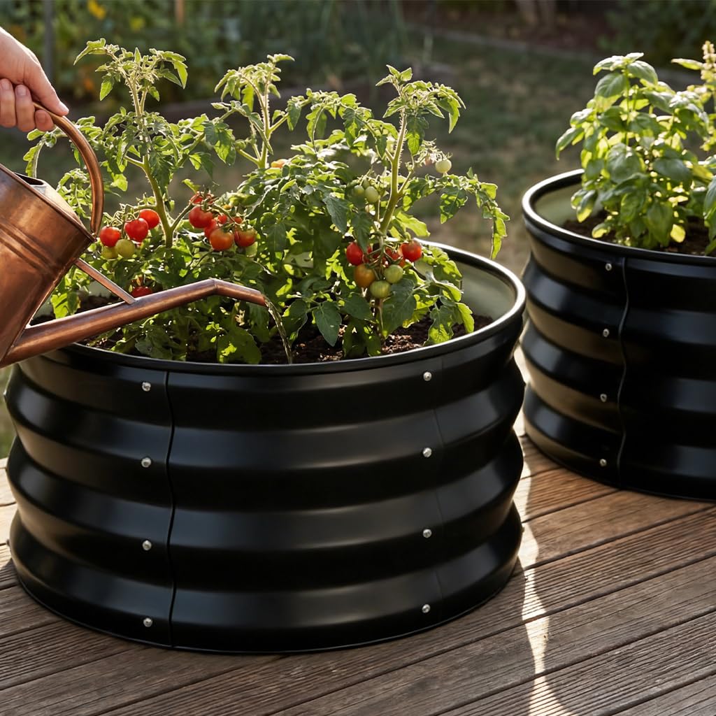 COMHOMA deep planting space ideal for vegetables, herbs, and flowering plants.