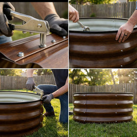 COMHOMA includes gloves and tools for quick, easy setup
