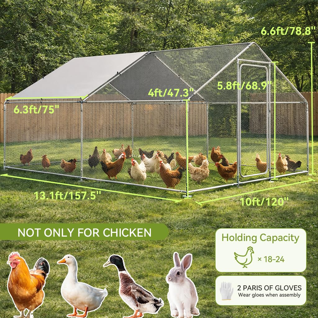 COMHOMA lockable door offers safe, predator-resistant access for daily care.