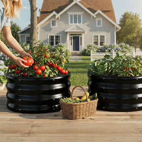 COMHOMA open-bottom drainage feature enabling natural water flow for stronger root growth.