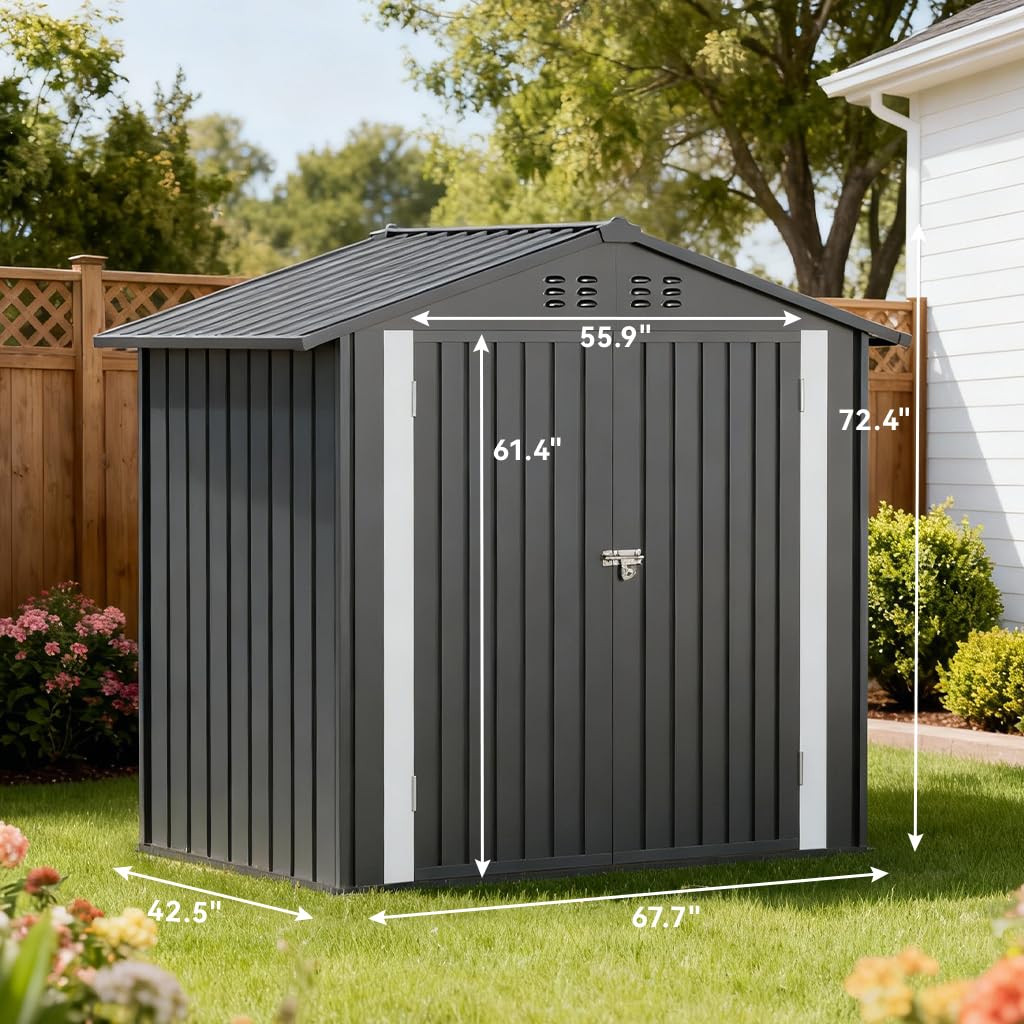 COMHOMA sturdy-base-concrete foundation ensures stable outdoor placement