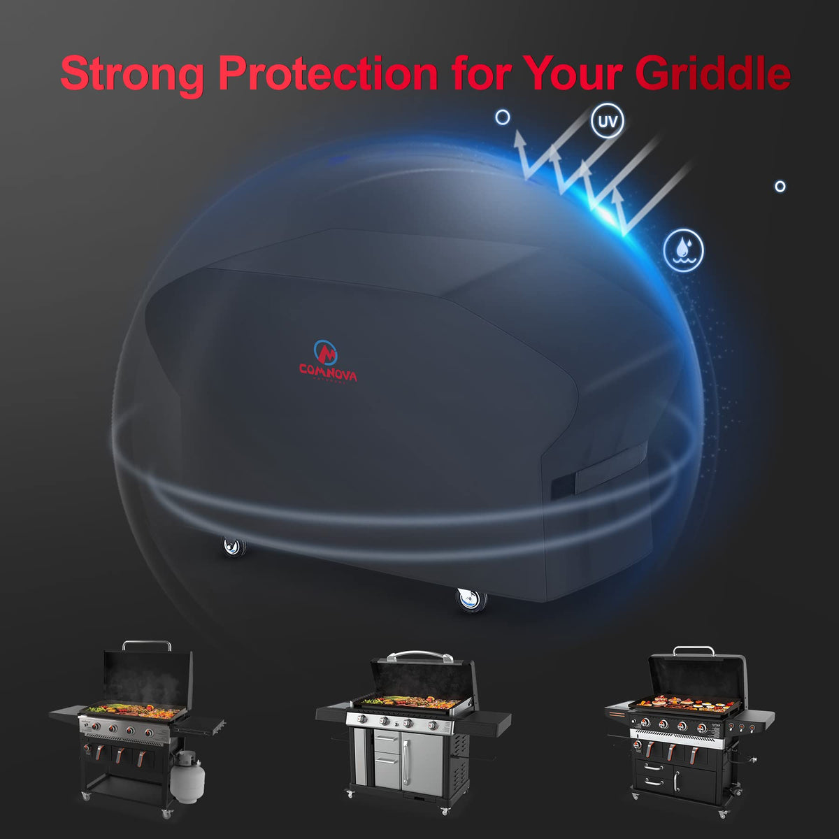Comnova tear-resistant design standing up to outdoor use