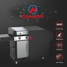 Comnova windproof Velcro detail securing the cover