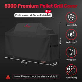 Comnova 600D oxford fabric close-up with waterproof coating