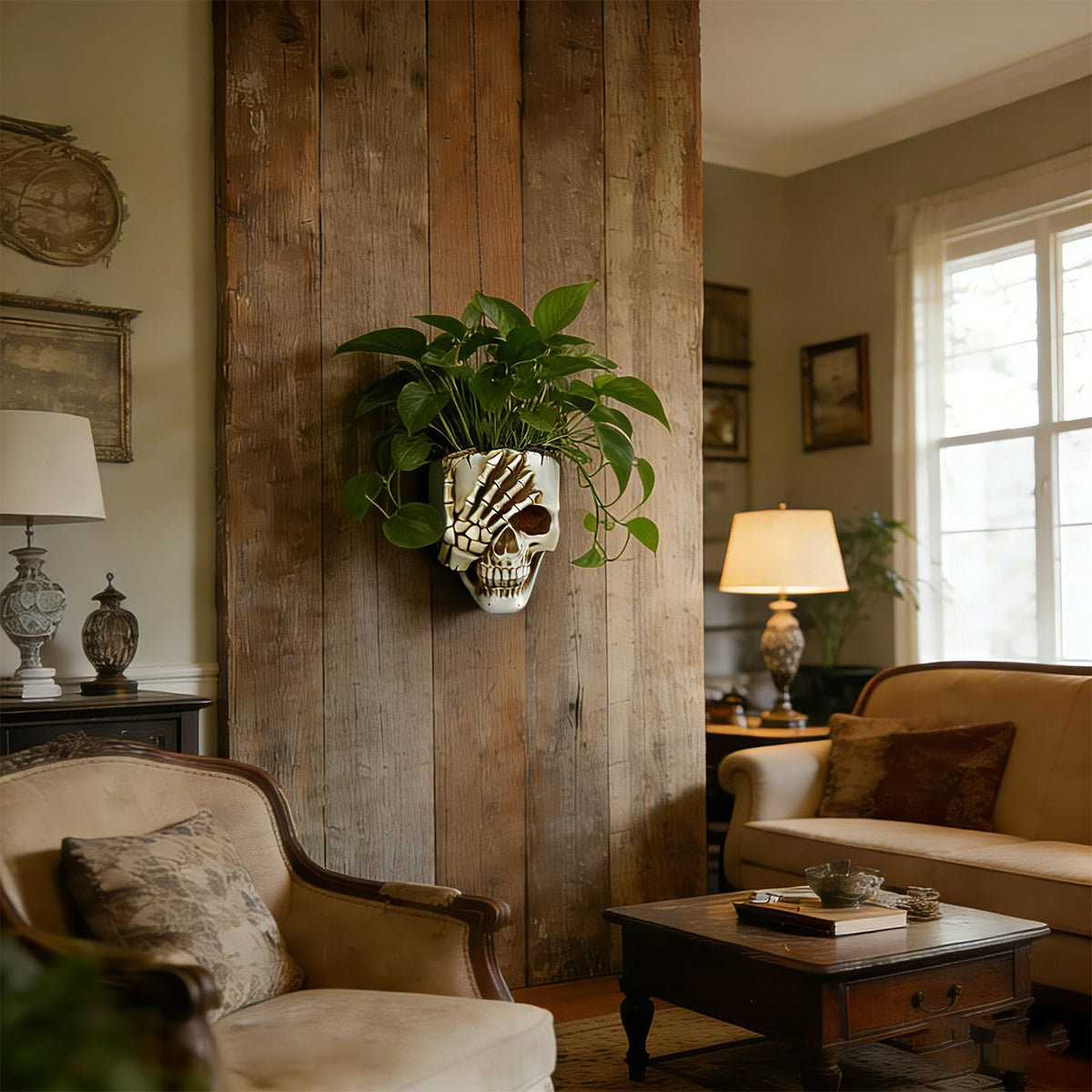 COMODID skull planter gift-ready packaging ideal as a thoughtful present.