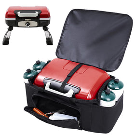 COMPEAK carry bag exterior protects the Cuisinart CGG-180T on outdoor trips