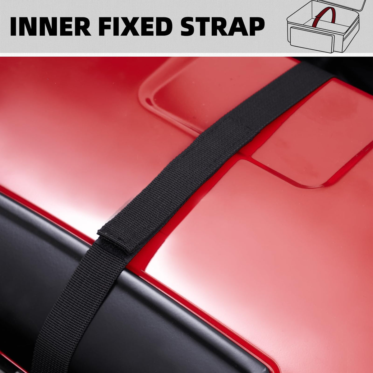 COMPEAK carry bag front pocket keeps accessories within easy reach