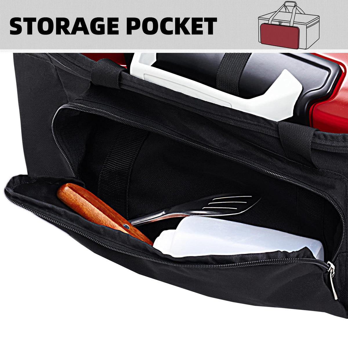 COMPEAK carry bag thickened handles enable comfortable, sturdy carrying