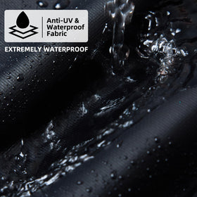 COMPEAK windproof design with drawstrings secures Arc Tread cover