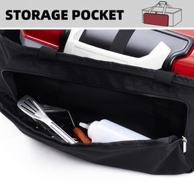 Water splash-resistant COMPEAK bag protecting CGG-180 in outdoor setting