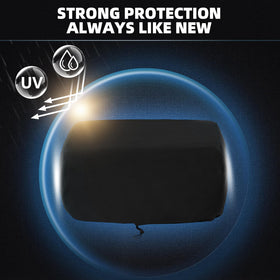 COMPEAK reinforced seams prevent leaks and tears in wet weather.