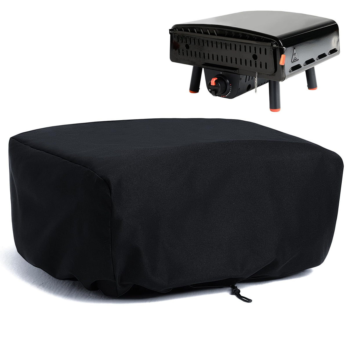 COMPEAK waterproof pizza oven cover fits Blackstone Leggero 2238-2379-5967, protects from rain.