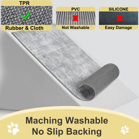 COMSLE dog paw friendly doormat helps catch dirt from paws