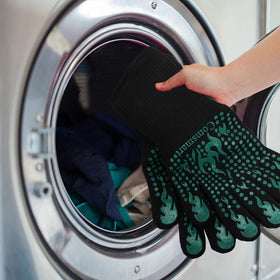 Comsmart gloves are machine washable with a hanging loop for drying