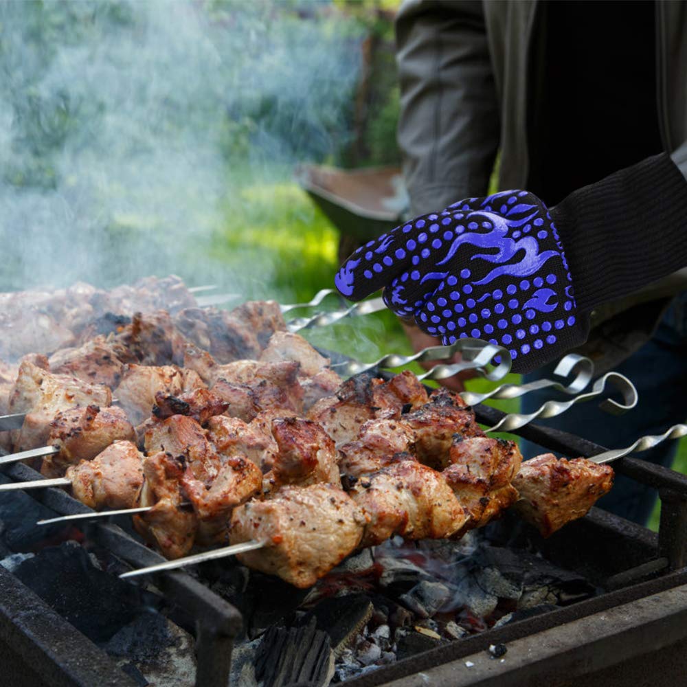 Comsmart BBQ gloves machine washable for convenient maintenance.