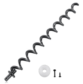 COMVIEE 17-inch auger shaft push rod for precise pellet feeding in grills