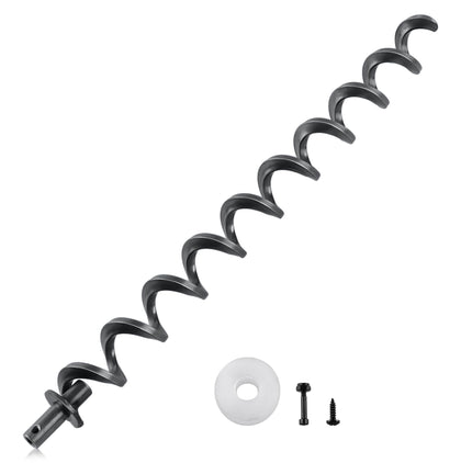 COMVIEE 17-inch auger shaft push rod for precise pellet feeding in grills