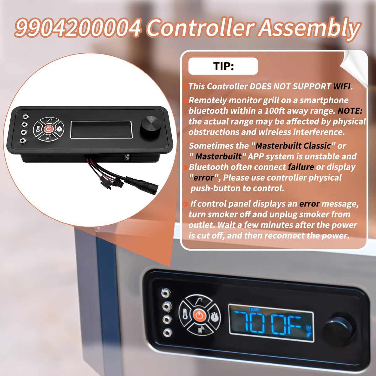 Easy install buttons highlighting concise controls for smooth operation