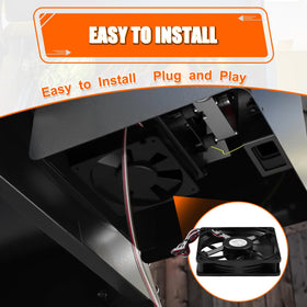 COMVIEE easy-install induction fan motor replacement