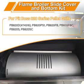 COMVIEE Flame Broiler Kit bottom plate for stable heat distribution