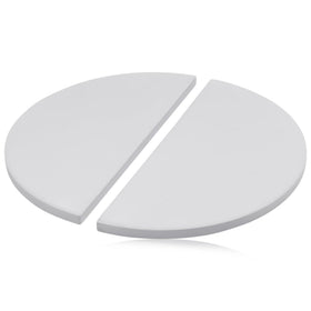 COMVIEE half-moon heat deflector for Kamado Joe 18in ensures even heat for baking