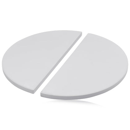 COMVIEE half-moon heat deflector for Kamado Joe 18in ensures even heat for baking