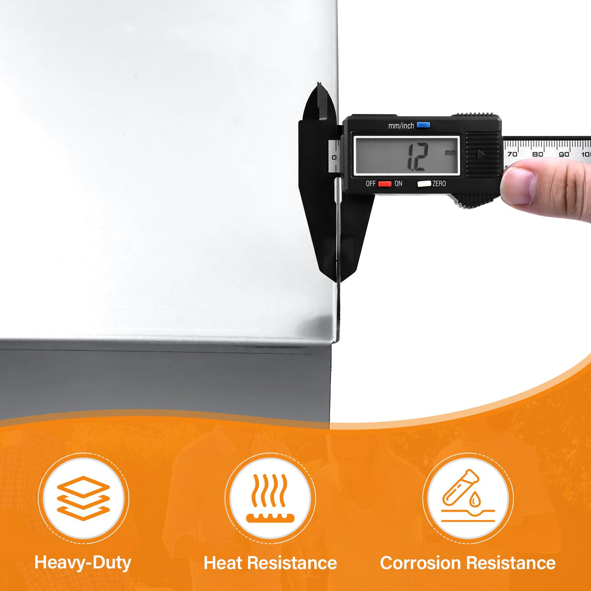 COMVIEE high-heat resistant materials ensure stable operation across long grilling sessions.