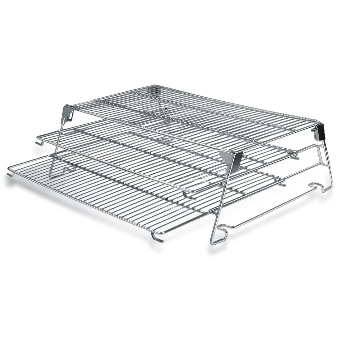 Close-up of COMVIEE Jerky Rack showing durable stainless steel construction