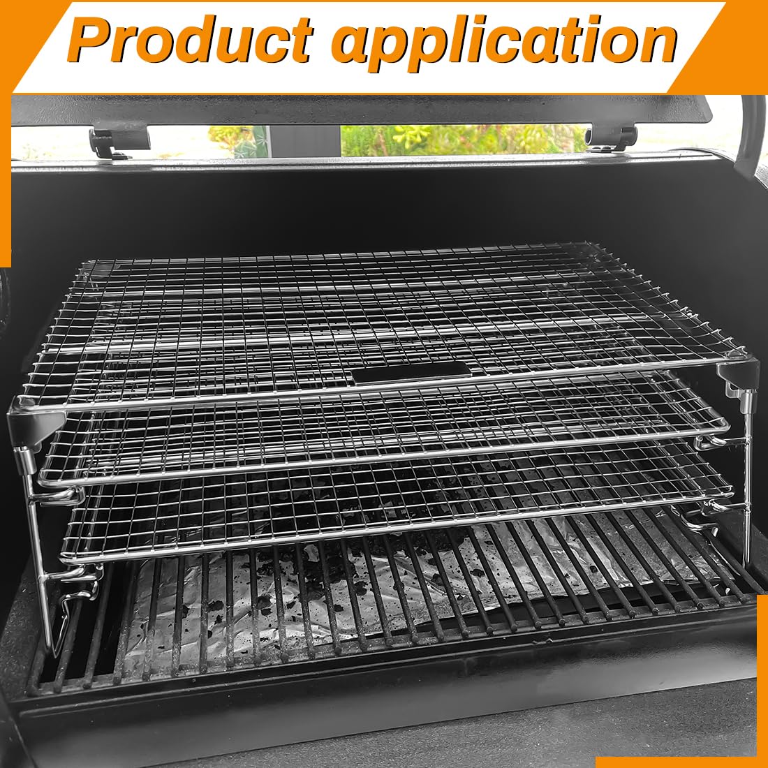 Three-tier space expansion on COMVIEE Jerky Rack for larger batches
