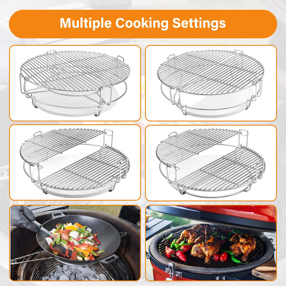COMVIEE KJ-FCR base rack supports stable multi-level cooking.