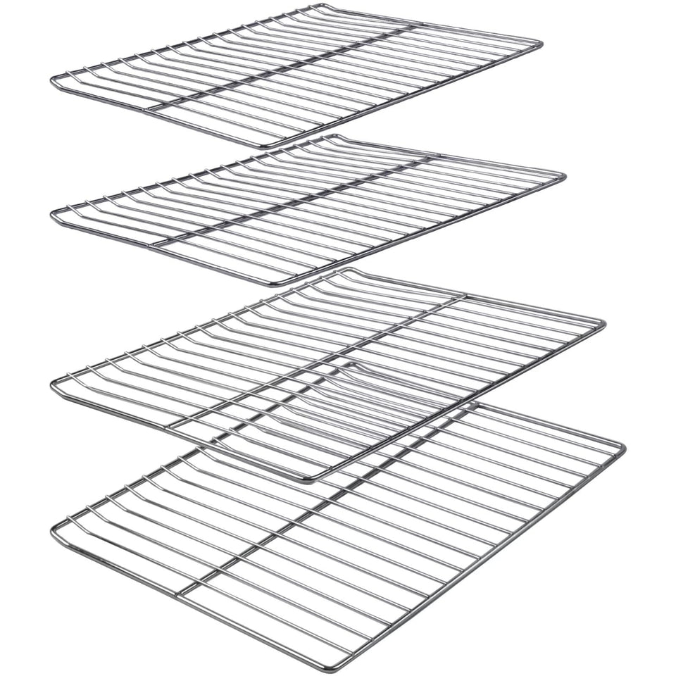 COMVIEE Masterbuilt 30in grate close-up showing a durable steel grid