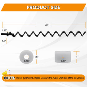 COMVIEE auger motor bushing included for smooth operation on Pit Boss 1000/1100 series.